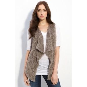 Kensie Faux Fur Fuzzy Vest